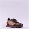 Hispanitas Oregon Bungee Lace Trainer - Almond Suede